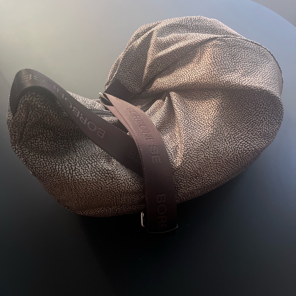 Borealis Textured Beige and Brown Bag